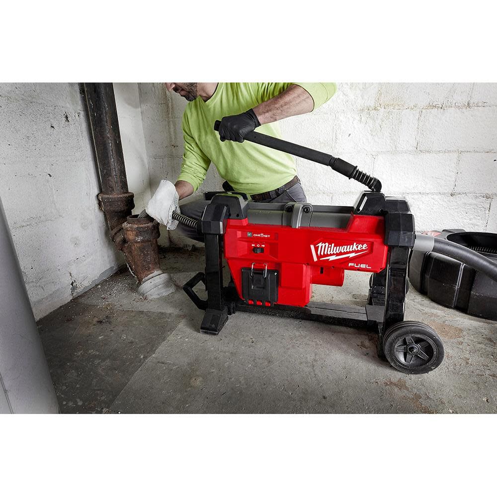 Milwaukee M18 FUEL Sewer Sectional Machine with Cable Drive Kit 2871-22 from Milwaukee