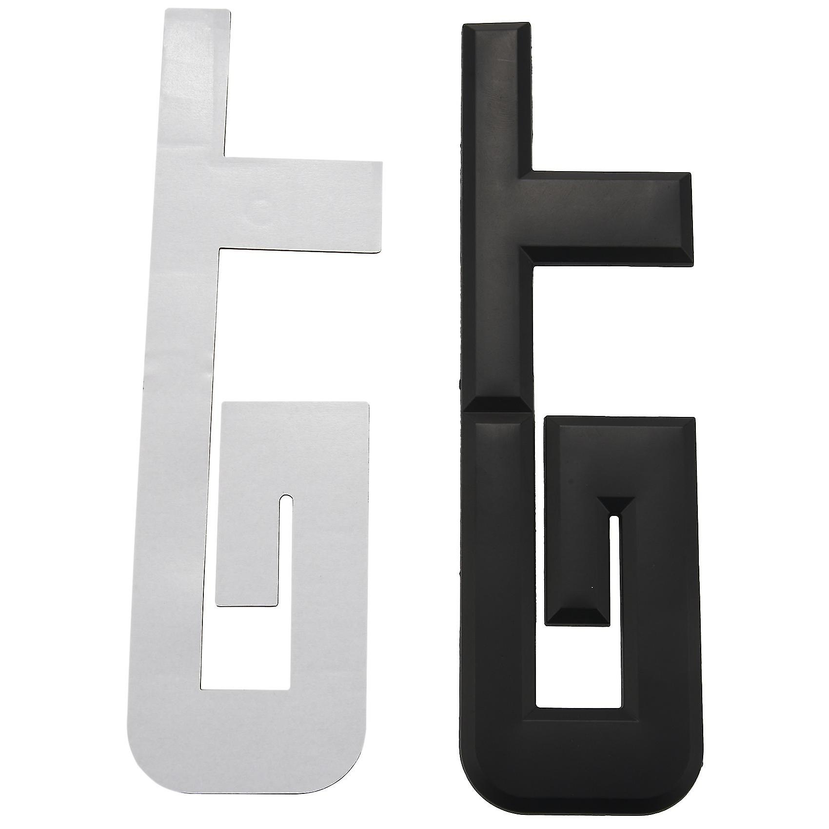 3d Gt Logo Car Sticker Fashion Car Decor Sticker For Focus 1 2 3 7 Mondeo Car Styling Black