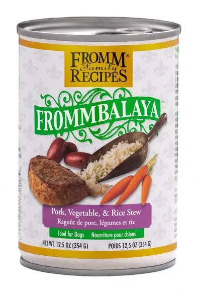 Fromm Frommbalaya Pork， Vegetable， and Rice Stew Canned Dog Food;