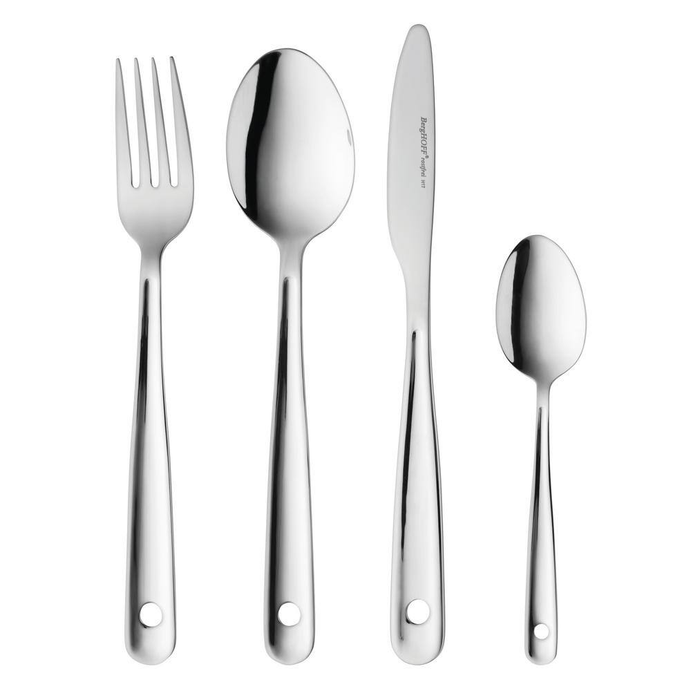 BergHOFF Essentials Alteo 25-Piece Stainless Steel Flatware Set (Service for 6) 1212015