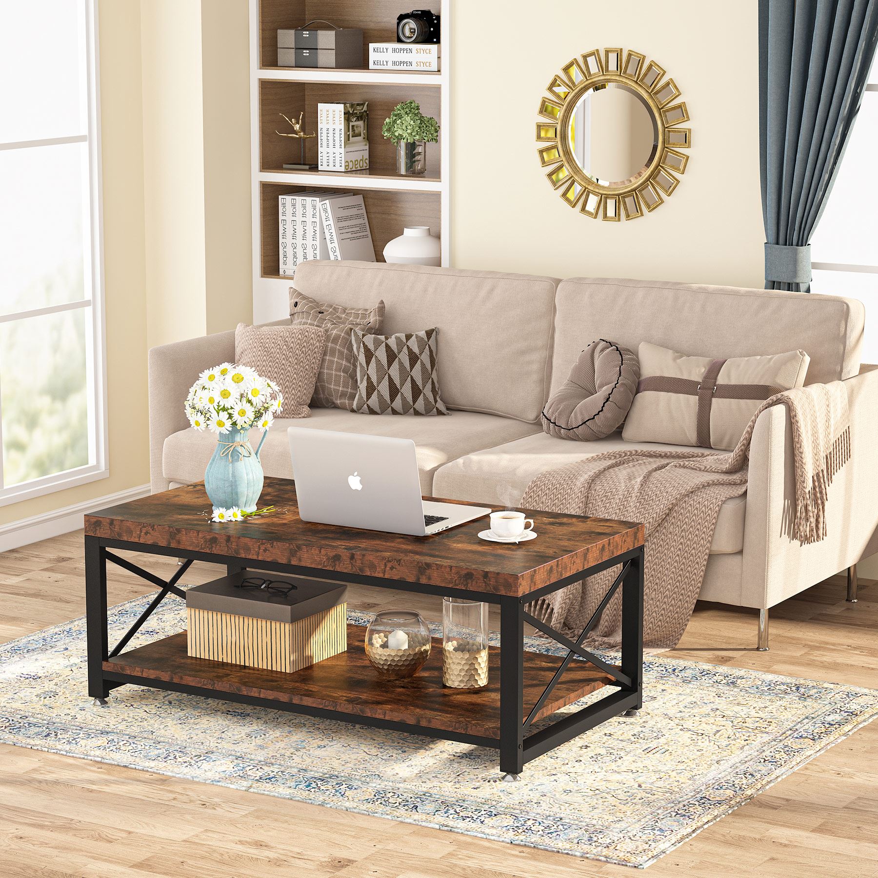 2-Tier Coffee Table, 43