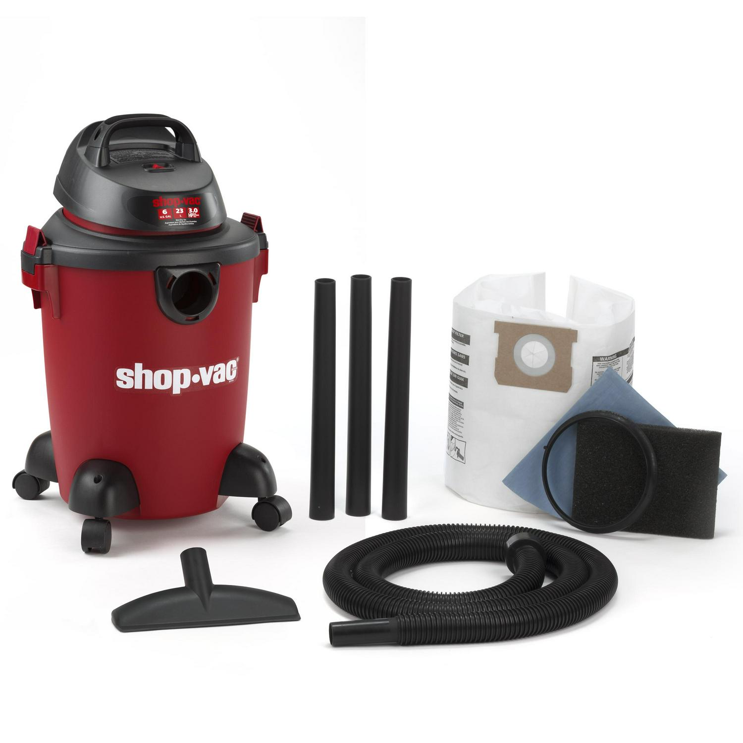 ShopVac 6 Gallon 30 Peak HP Wet