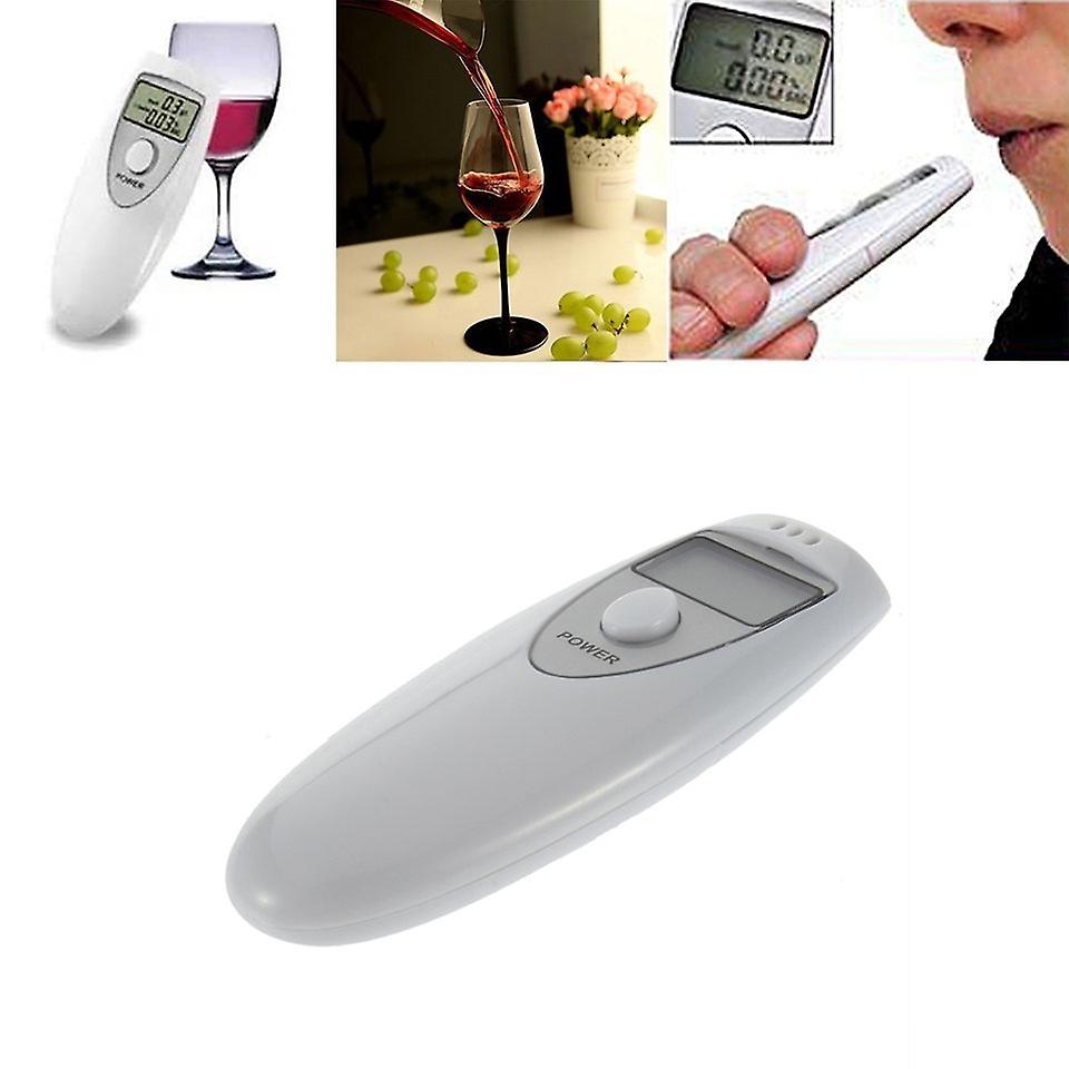 Alcohol Tester Mini Lcd Digital Display Alcohol Breath Analyzer Breathalyzer Test Testing Pft-641 Professional Easy Use