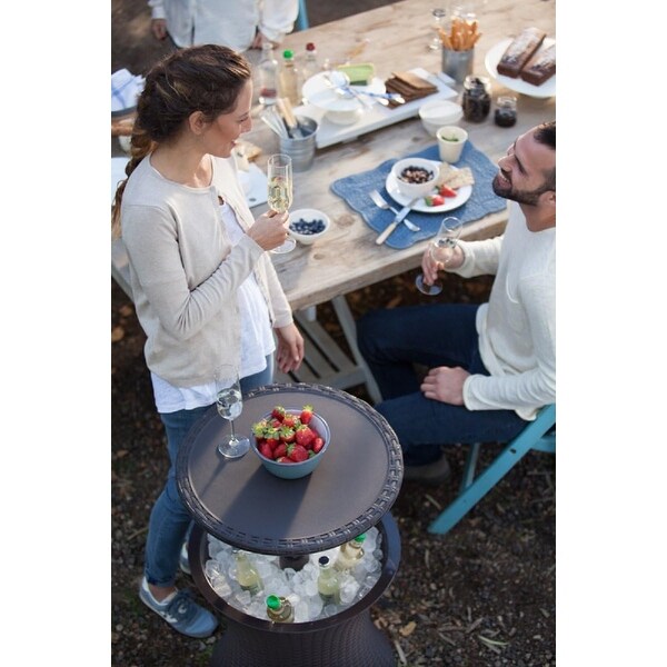 Outdoor Patio Furniture and Hot Tub Side Table