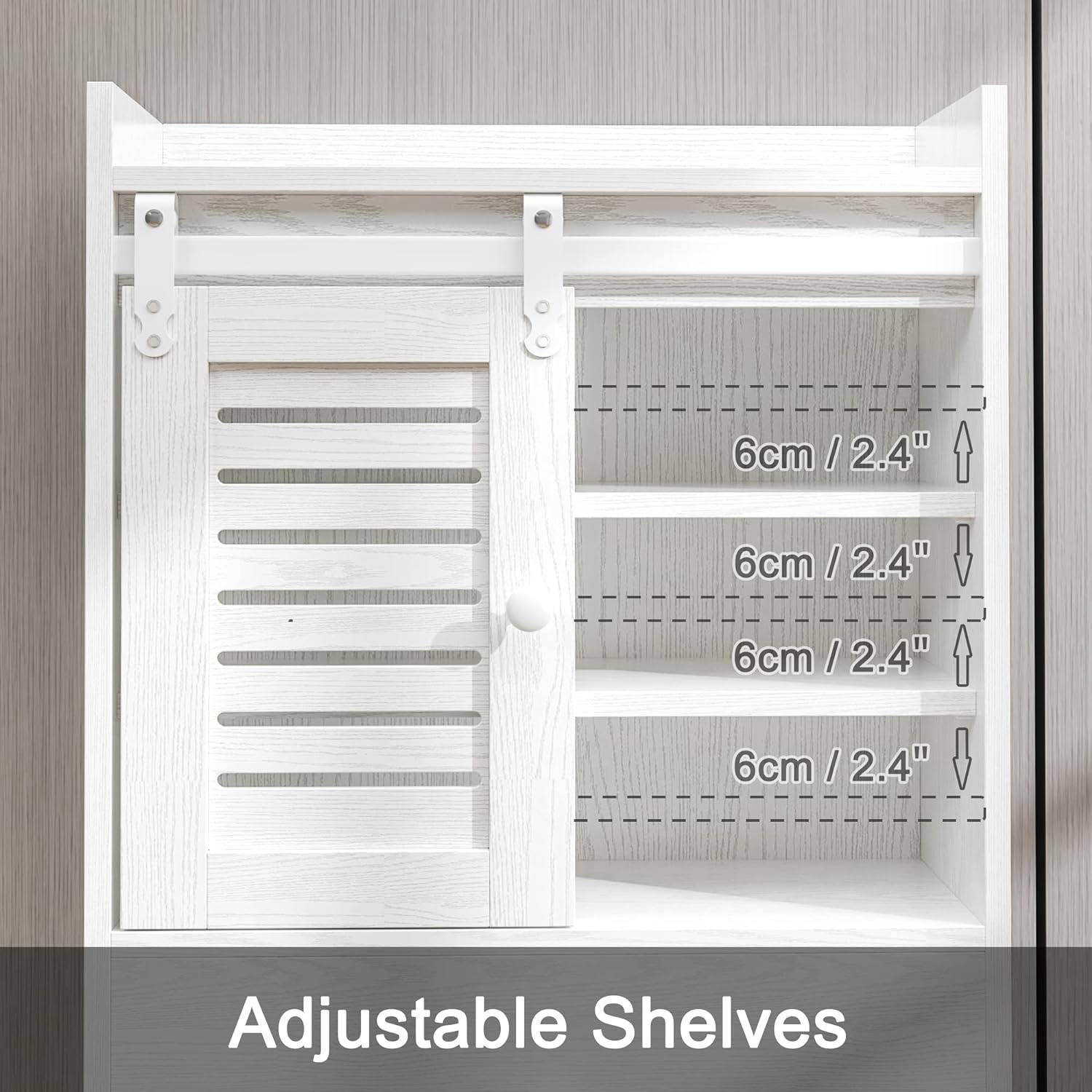 Storage Rack Over Toilet Bathroom Organizer Shelves with Cabinet and Drawer