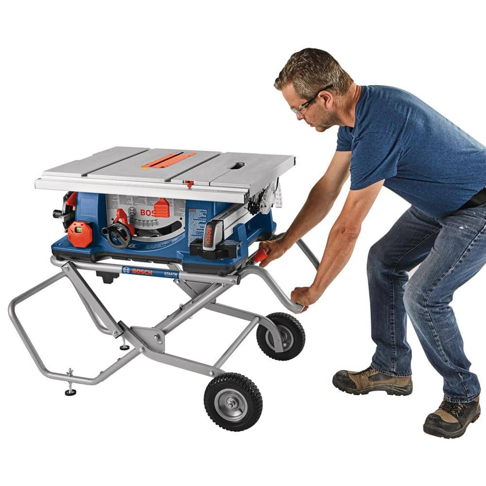 Bosch 10 in. Worksite Table Saw with Gravity-Rise Stand 4100XC-10