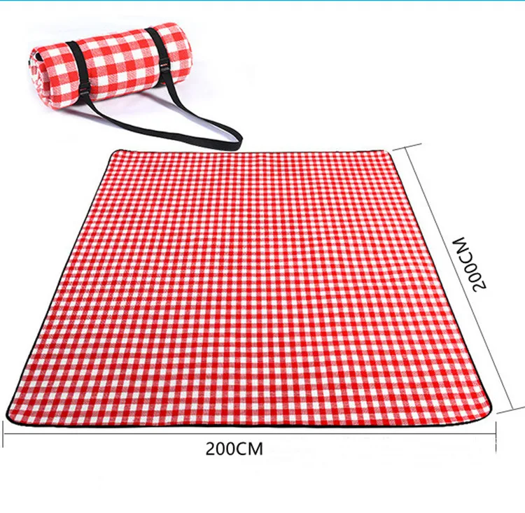 waterproof picnic large fleece bottom bracket moisture proof camping hiking mat foldable beach picnic mat