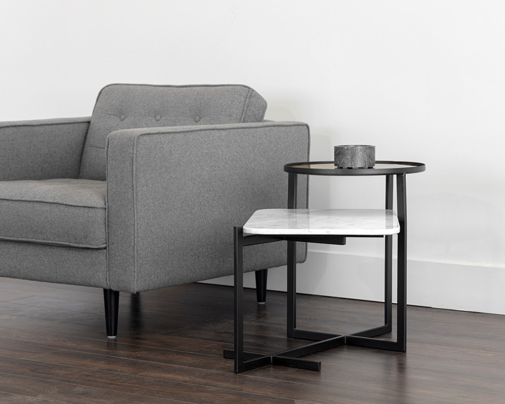 Rivas End Table   Transitional   Side Tables And End Tables   by Sunpan Modern Home  Houzz