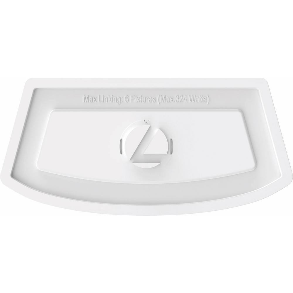 Lithonia Lighting Contractor Select FMLWL 4 ft. 200030004000 Lumens Integrated LED White Linkable Wraparound Light Fixture FMLWL LNK 48 ALO4 8SWW2