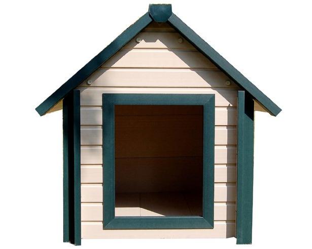 New Age Pet Ecoflex Bunk Style Outdoor Dog House， Extra Large