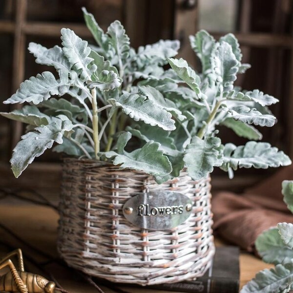 RusticReach Artificial Plant Wild Leaf Stem