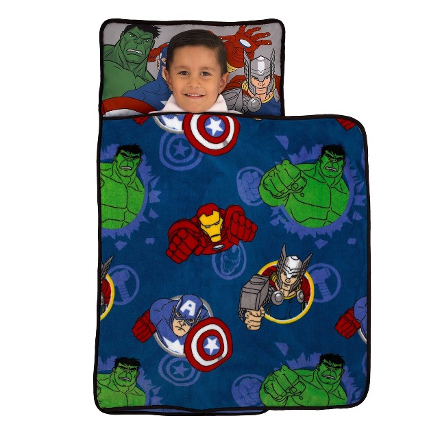 Avengers Fight The Foes Preschool Toddler Nap Mat