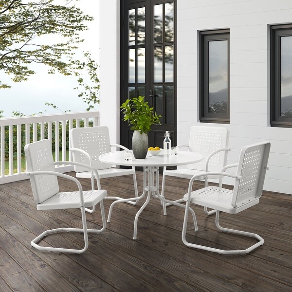 Crosley Bates Steel Outdoor 5piece Dining Set