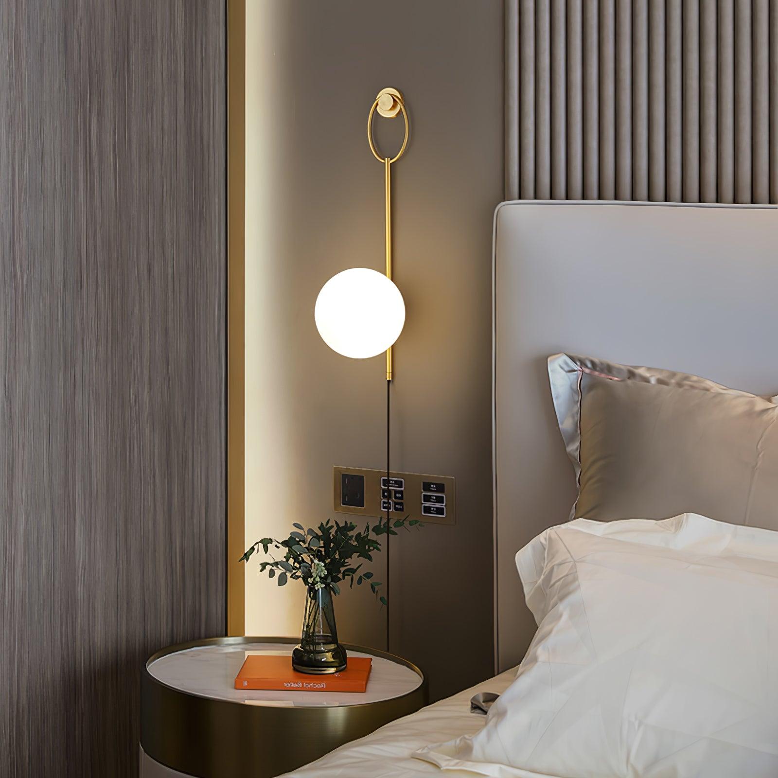 Ballon Brass Wall Lamp