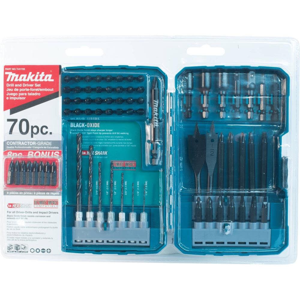 Makita 70 piece Bit Set T-01725 from Makita