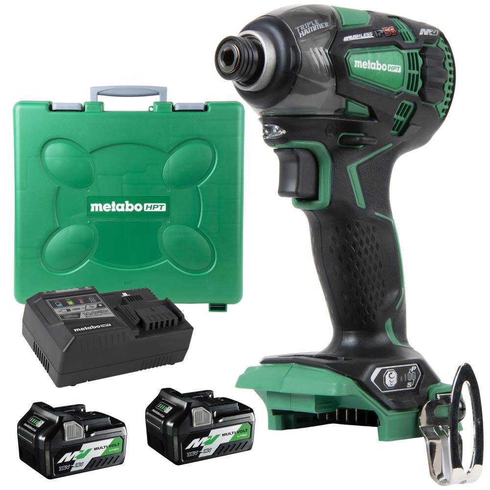 Metabo HPT 36V MultiVolt Triple Hammer Impact Kit