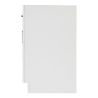 ARIEL Hepburn 72 in. W x 21.5 in. D x 34.5 in. H Bath Vanity Cabinet without Top in White T072D-BC-WHT