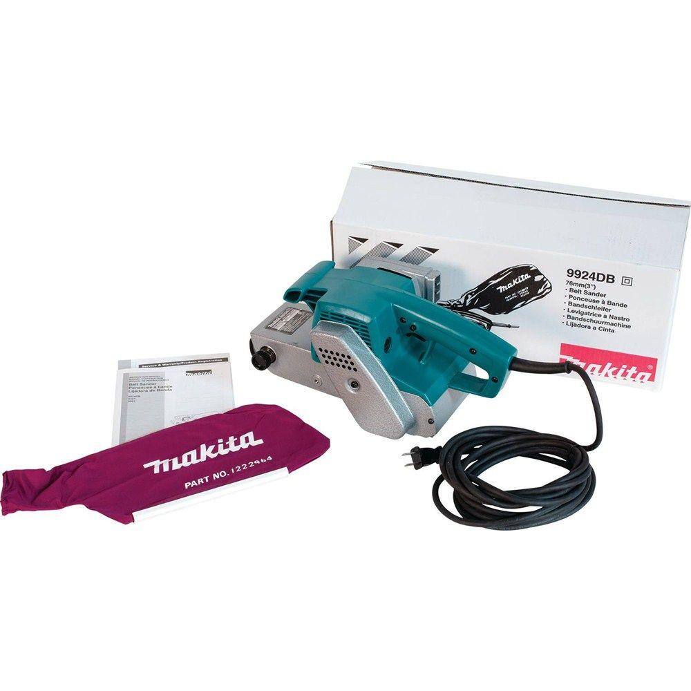 Makita 7.8 Amp 3 in. x 24 in. Corded Belt Sander 9924DB