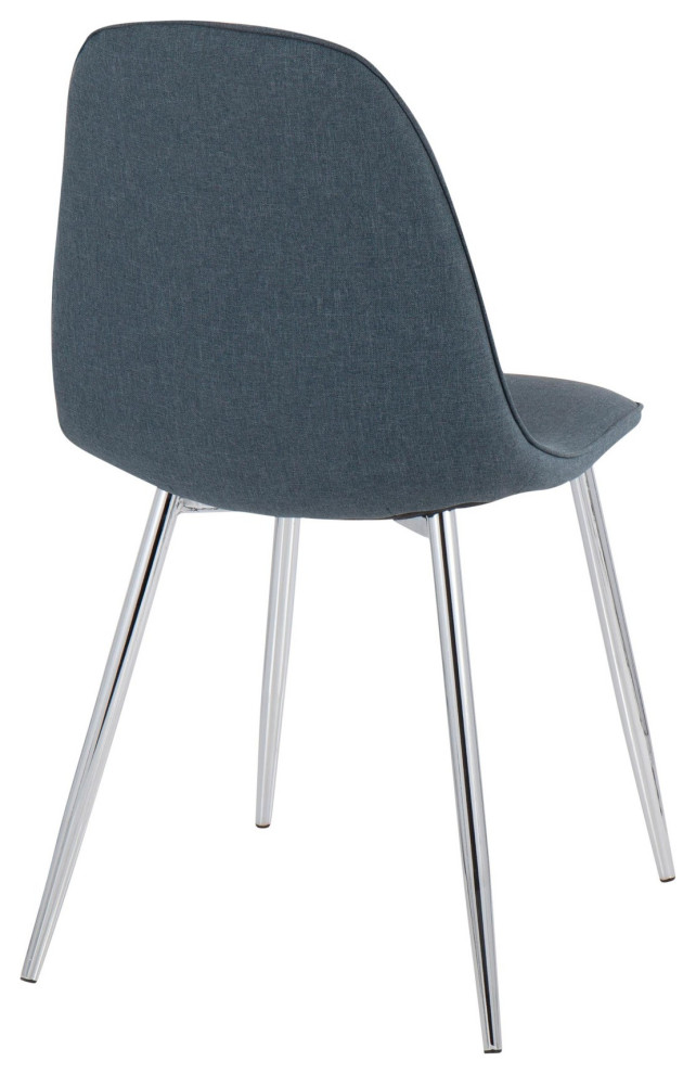 Pebble Chair  Set of 2   Midcentury   Dining Chairs   by LumiSource  Houzz