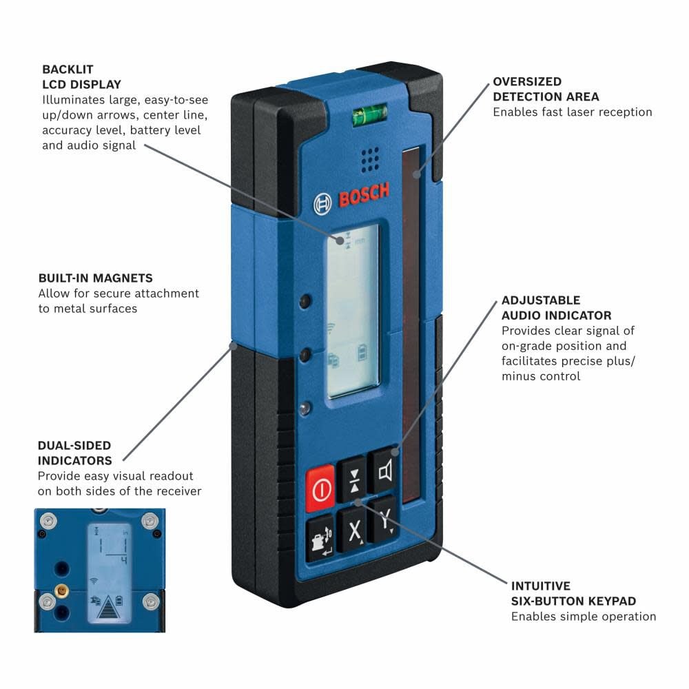 Bosch Rotary Laser Receiver 2000' LR40 from Bosch