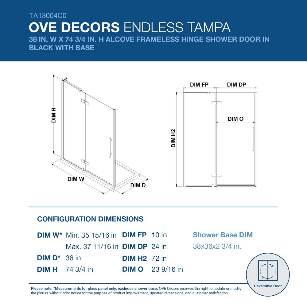 Endless Tampa Alcove and Base 38\