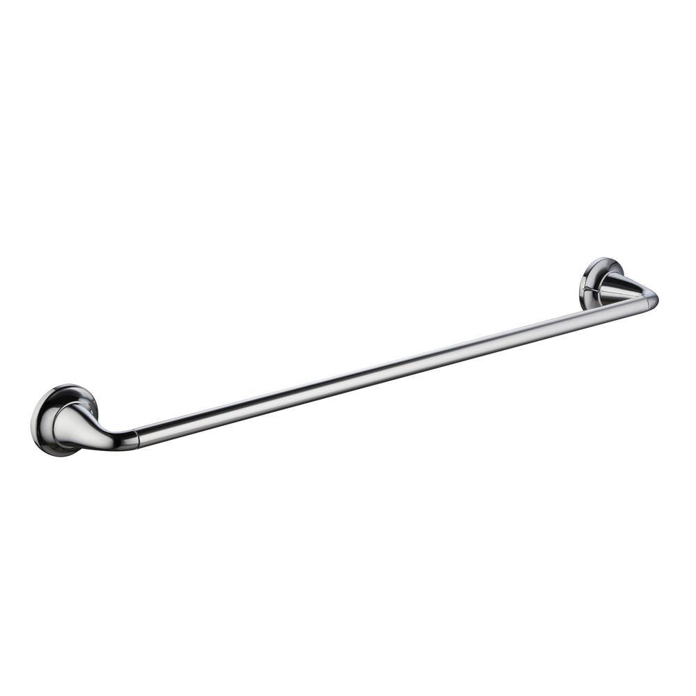 Glacier Bay Constructor 24 in. Towel Bar in Chrome 20118-0201