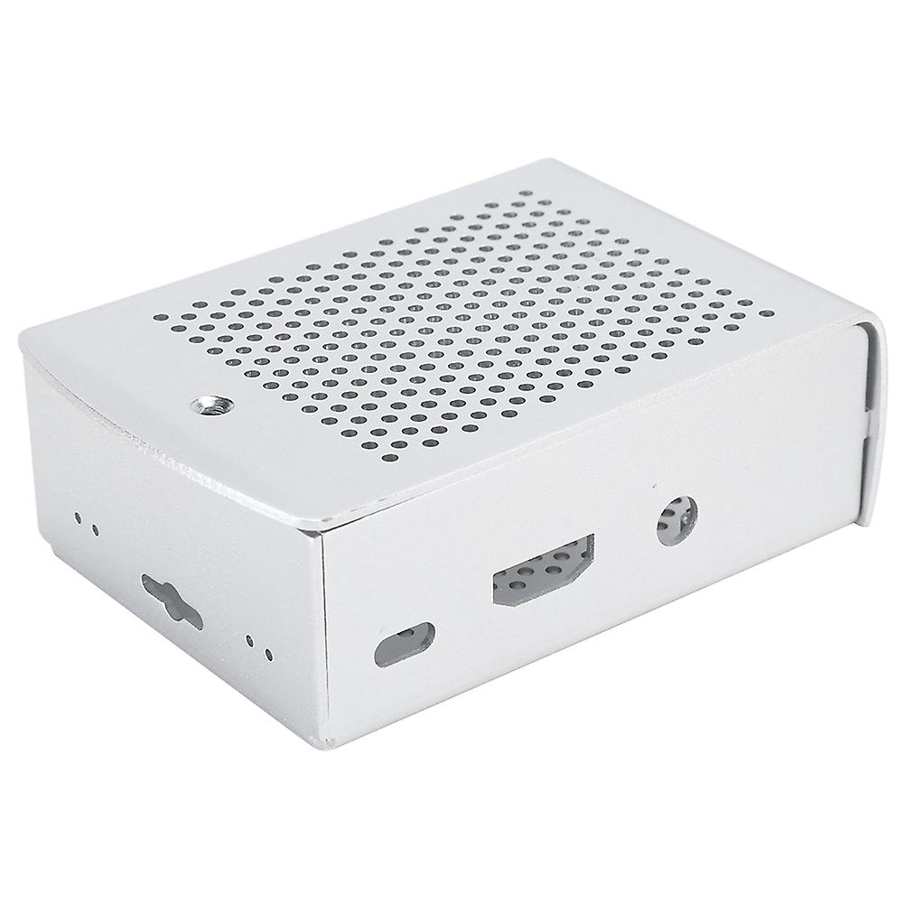 Aluminum Alloy Case For Raspberry Pi 3 B+ 2b Motherboard Cooling Protective Box Silver