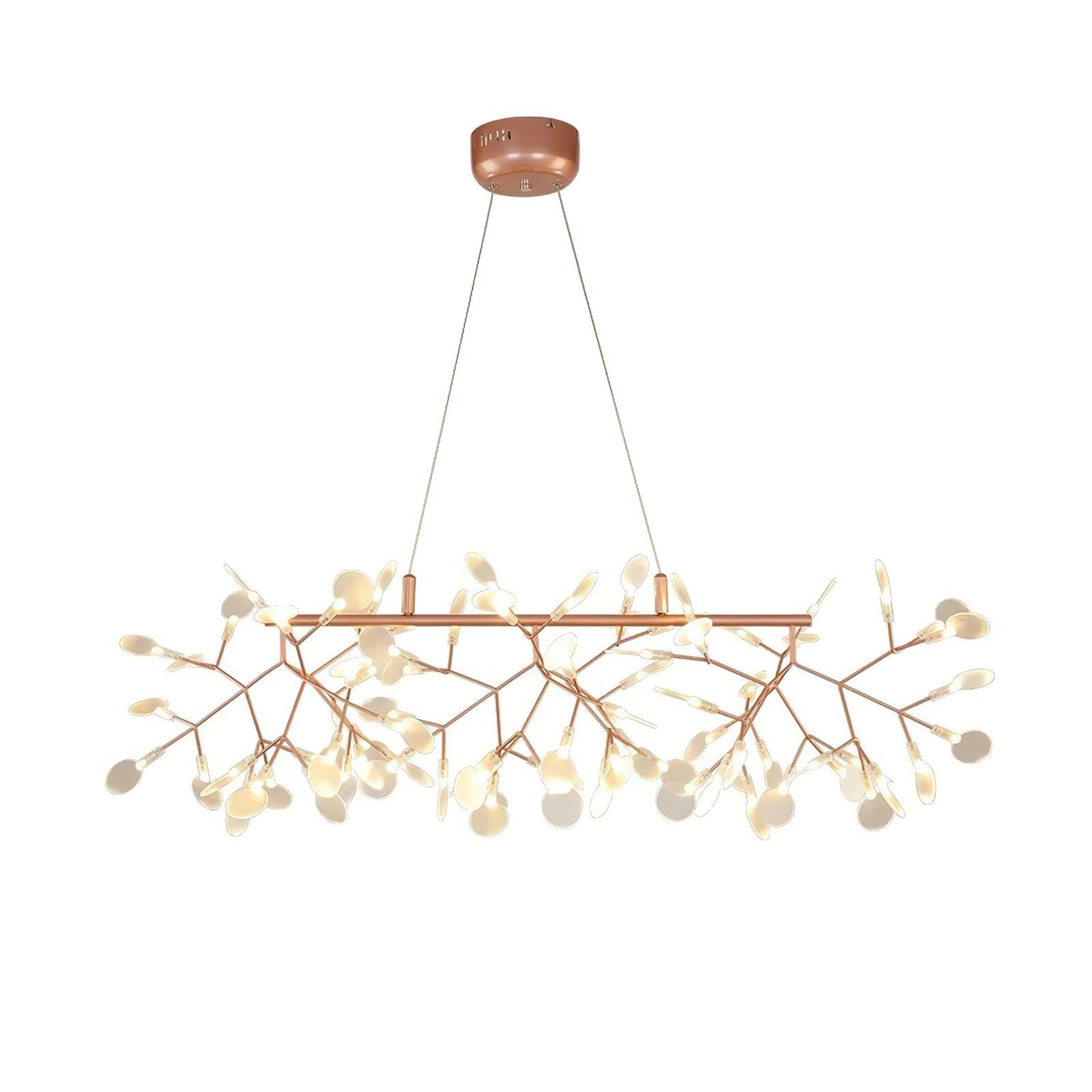 Long Style Firefly LED Chandelier