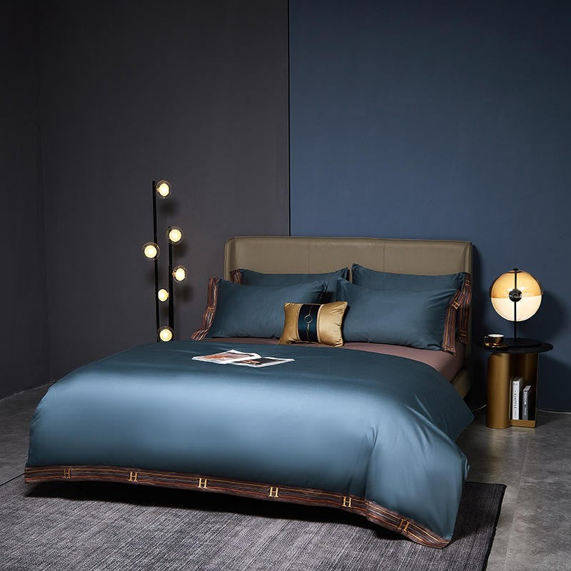 Modern Soft Silky Bedding Set