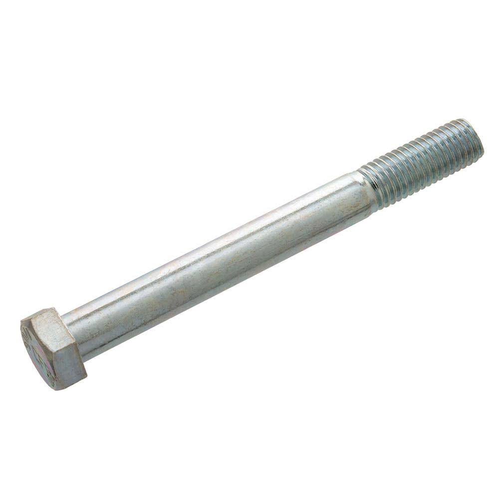 Everbilt 12 in.-13 x 5 in. Grade-8 Zinc-Plated Hex Bolt 810138