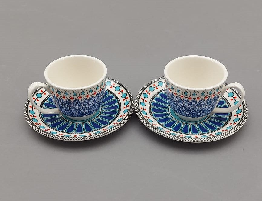 Karaca Mai Selcuklu Series 2 Person Coffee Cup Set  153.03.07.9018