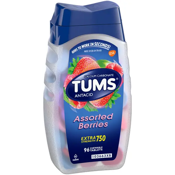 Tums Extra Strength Berry Fusion Antacids