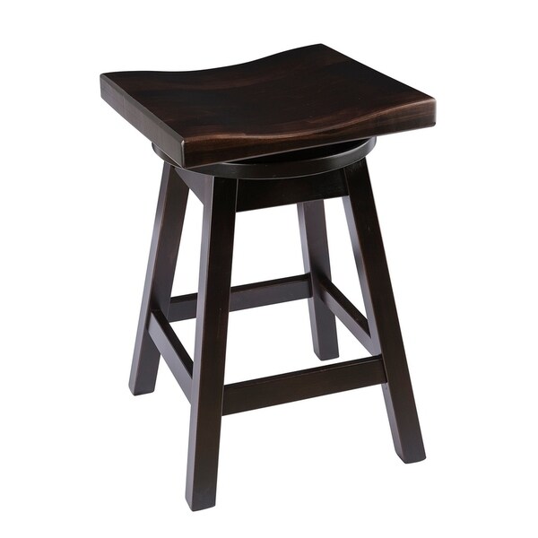 Swivel Urban Bar Stool in Maple Wood