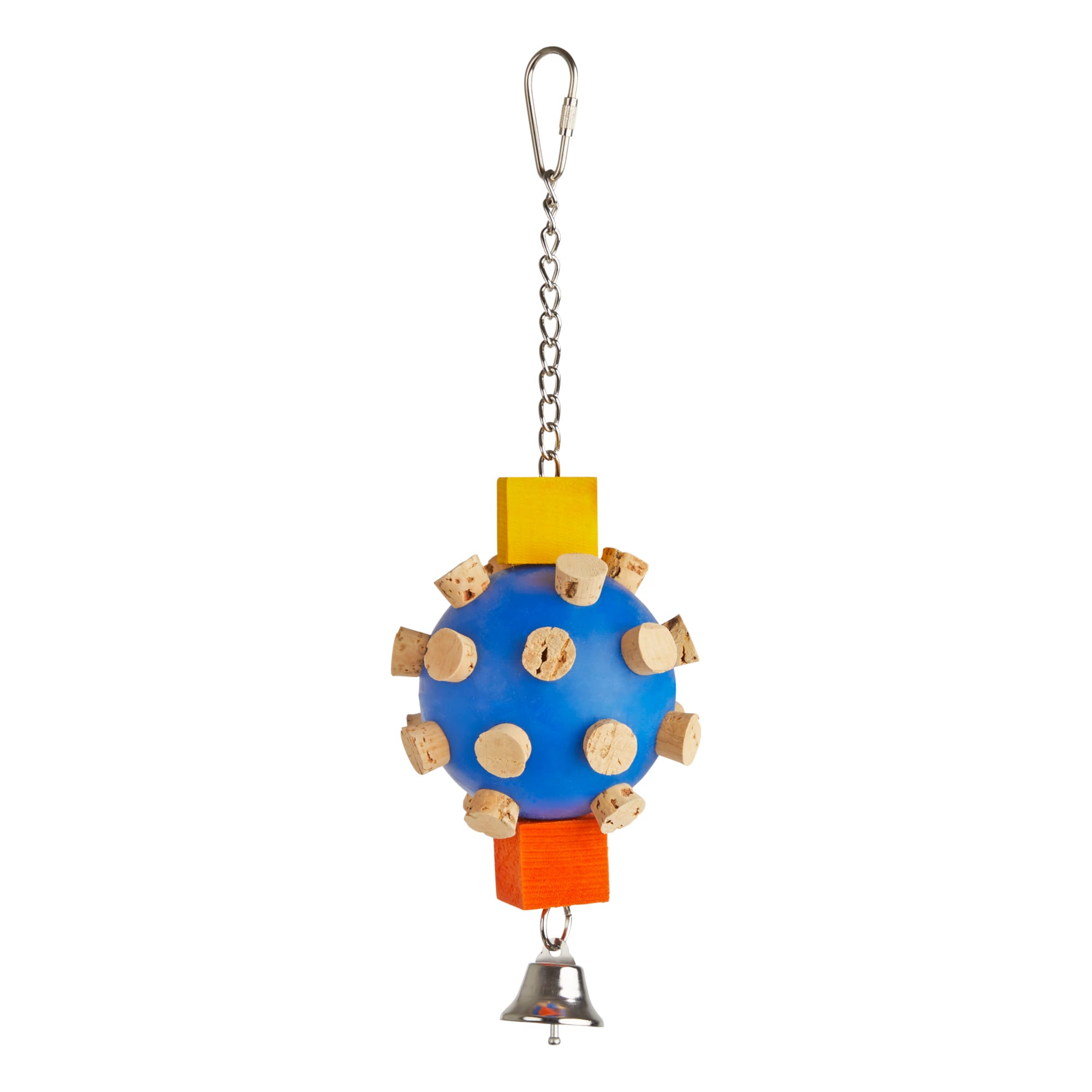 You  Me Deep-Sea Mine Noisemaking Bird Toy， Medium