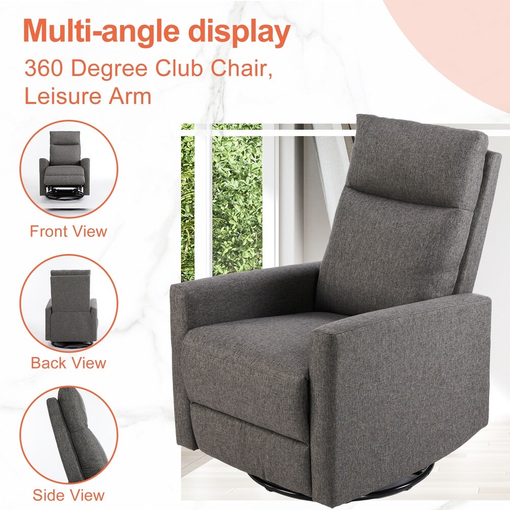 Ergonomic Adjustable Recliner Manual Recliner Chairs Winback Sofa