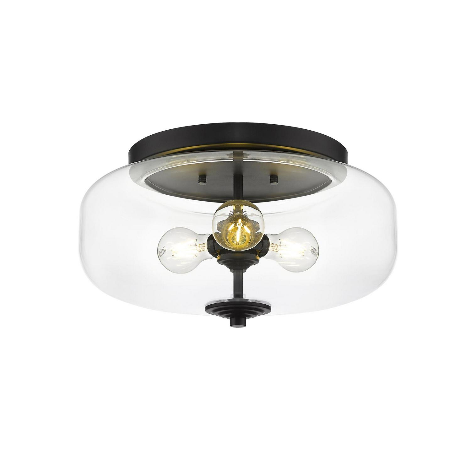 Ove Decors Theodore 4-Light 16 in. Pendant Light in Black finish