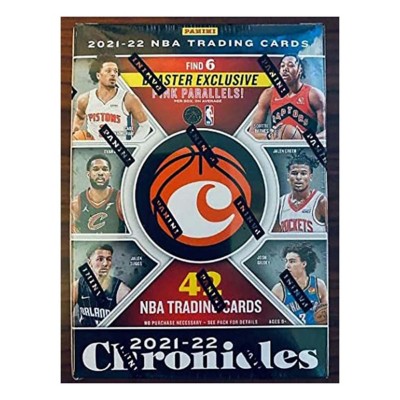 2021-2022 Panini Chronicles NBA Trading Cards Blaster Box