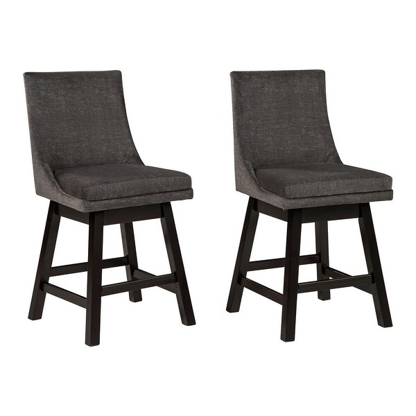 Tallenger Upholstered Swivel Stool (Set of 2)