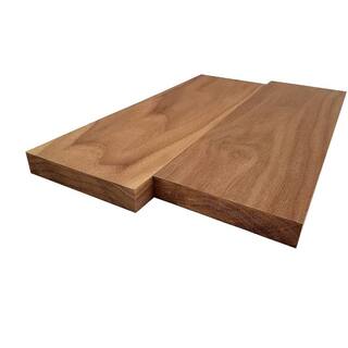 24 in. x 4 in. x 0.75 in. S4S Select Grade Walnut Kiln Dried Boards (3-Pack) 13WW22470368