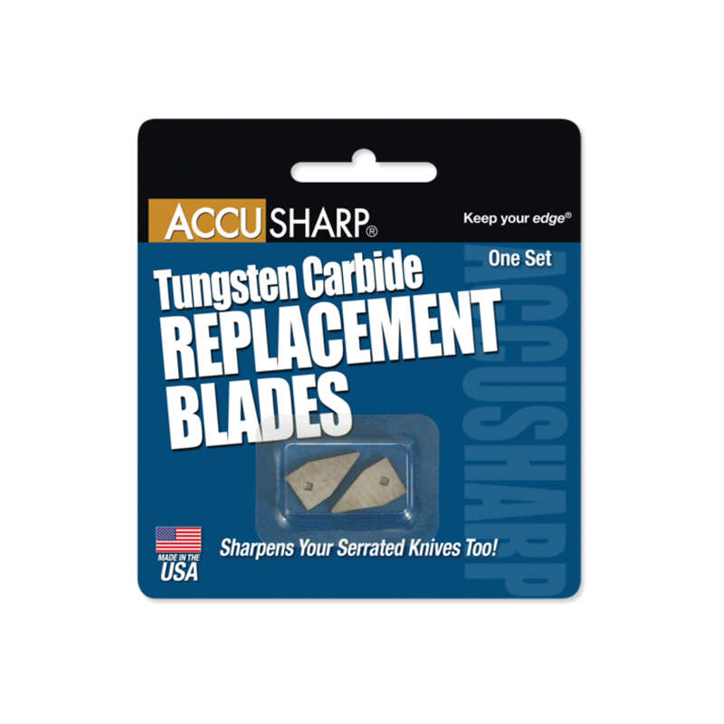 AccuSharp Matte Tungsten Carbide Replacement Blades