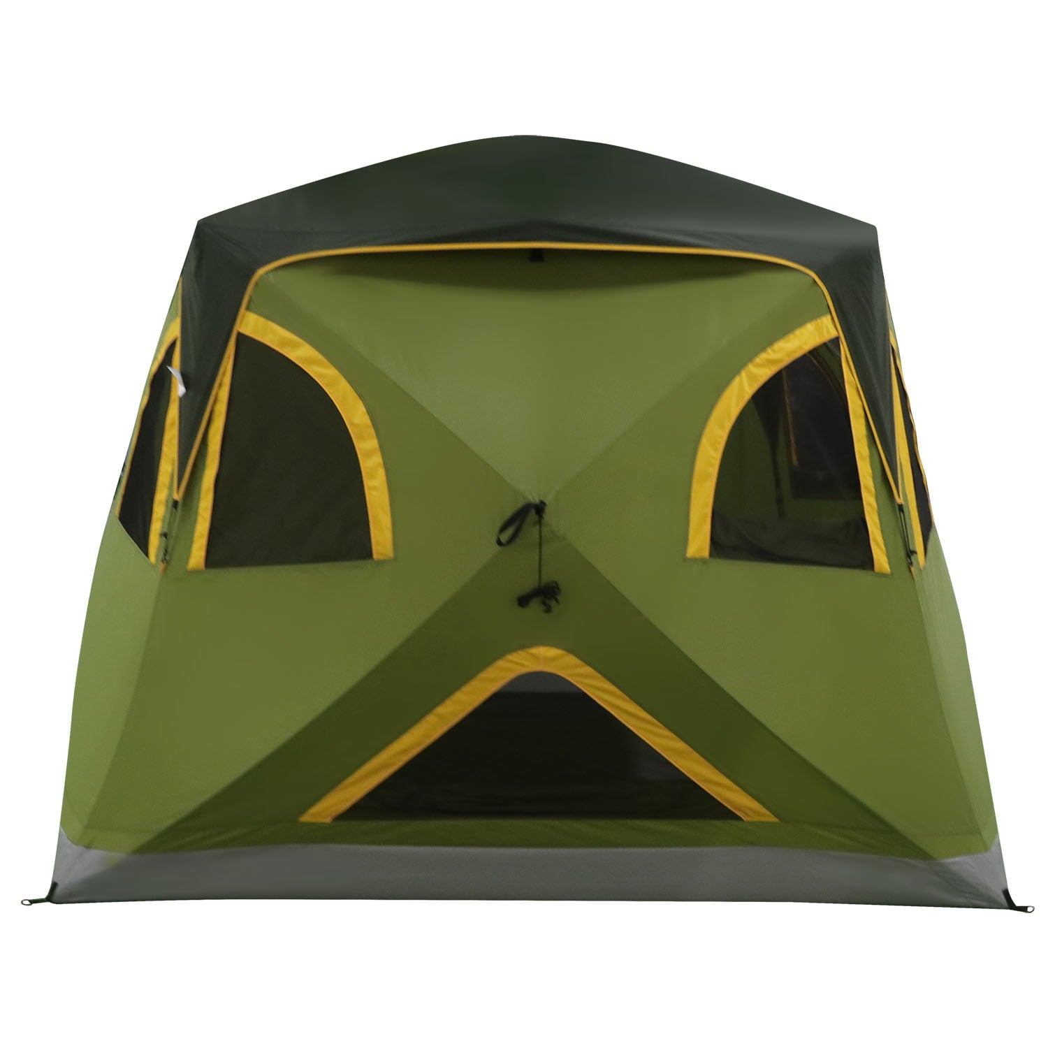 Ozark Trail 4-Person Instant Tent Pop up Hub Tent， Green