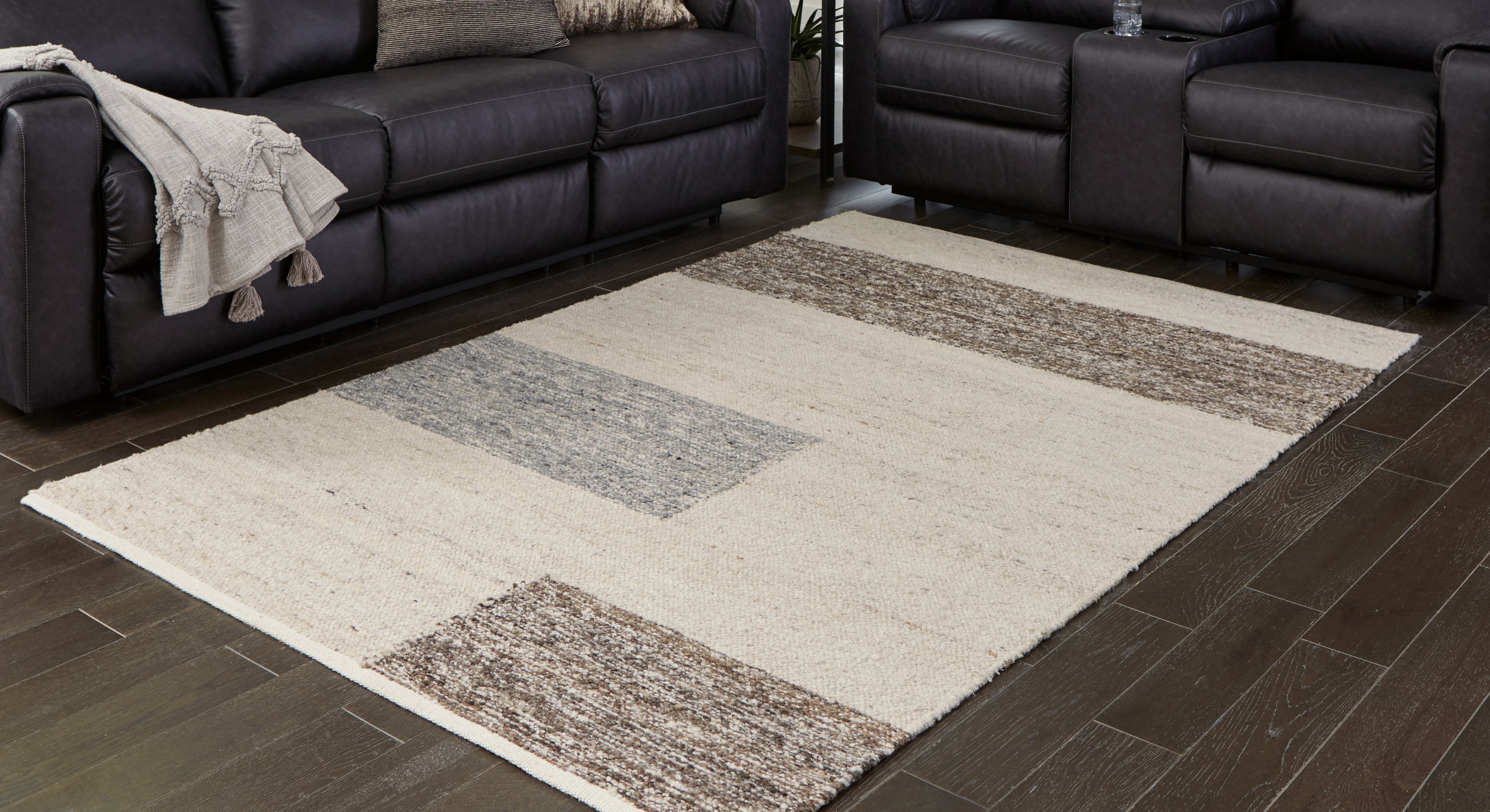 (Online Special Price) Barus Beige/Brown/Gray 5 x 7 Rug