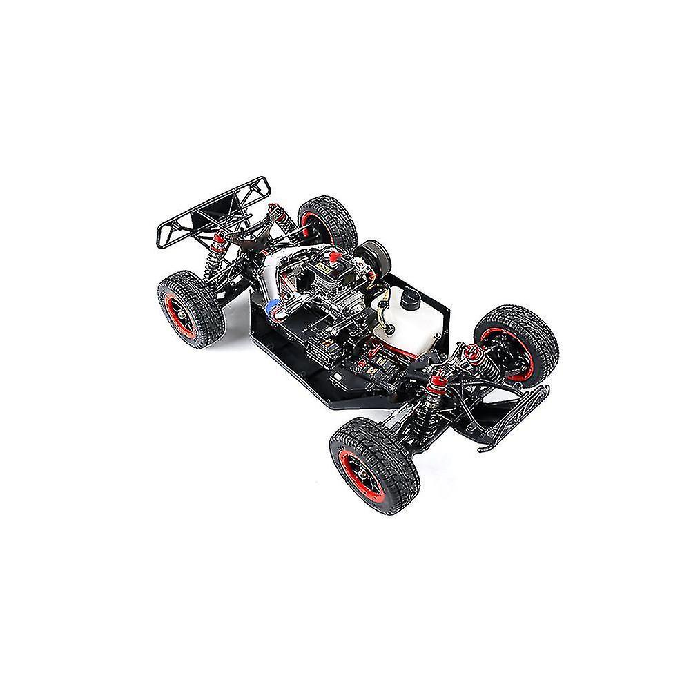 Double Steering Gear Equipment Compartment+15t/17t Arm Kit For 1/5 5ive-t Rovan Km X2 Dtt Ql Truck，