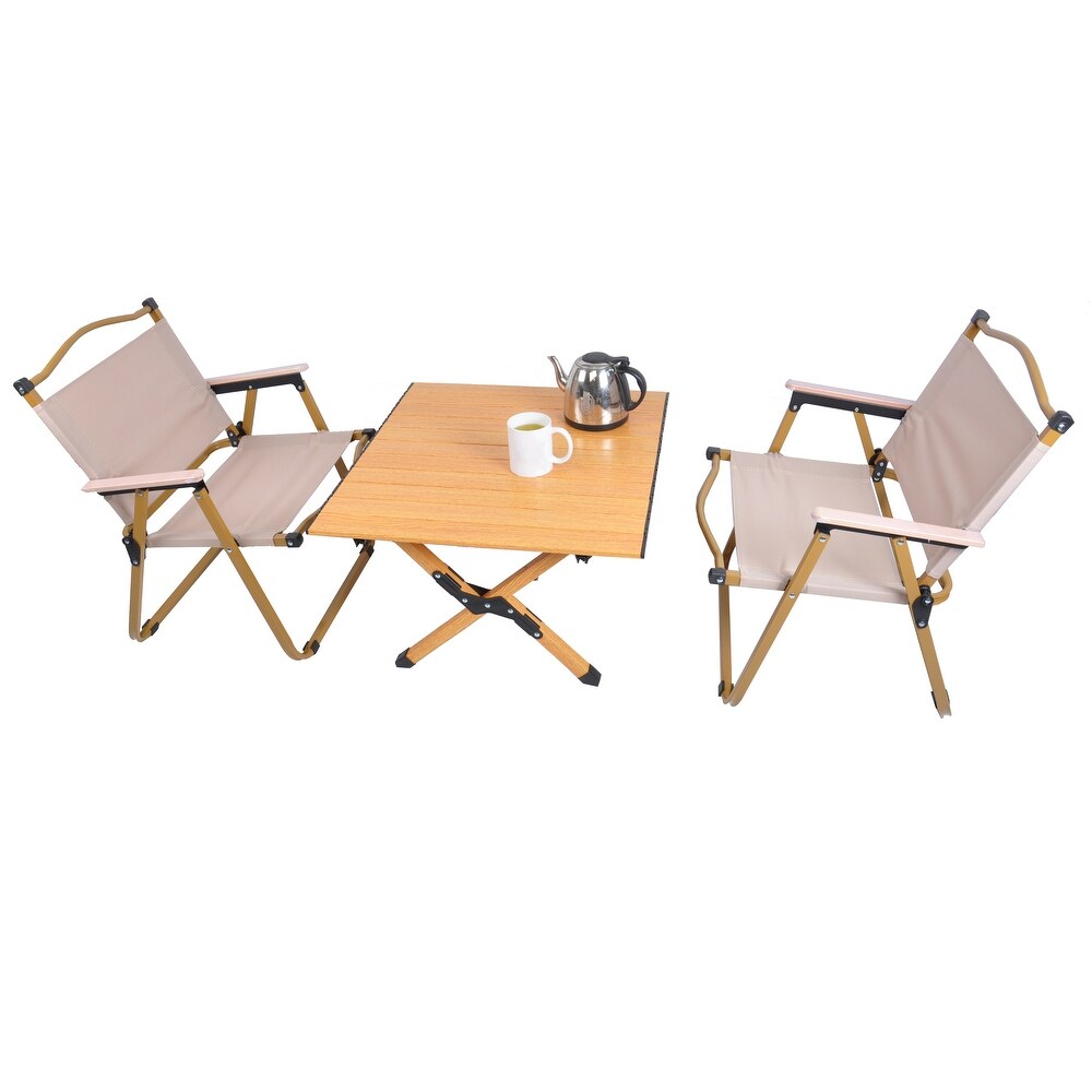 Portable Picnic Table with Folding Solid X Shaped Frame