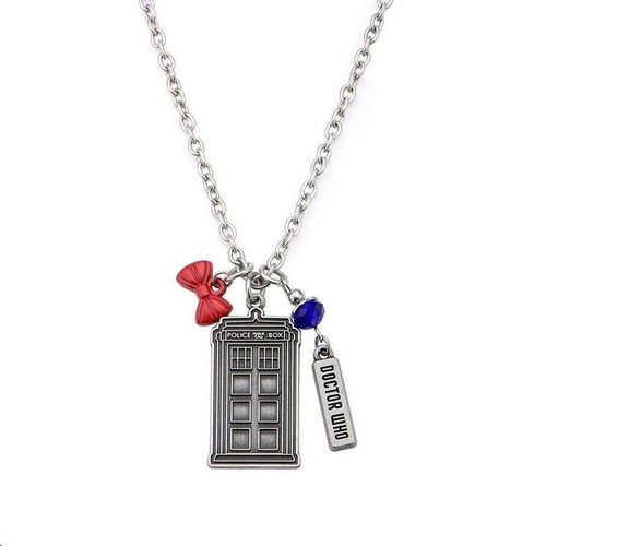 BBC Doctor Who Stainless Steel Multi Charm TARDIS ...