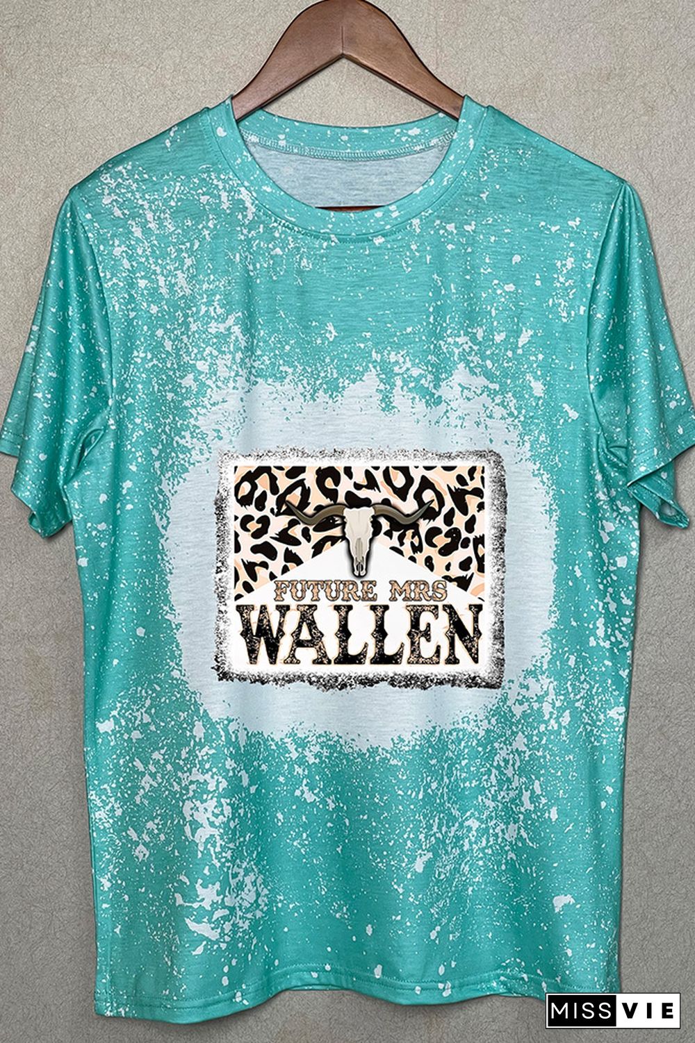 Retro Wallen Bull Skull Graphic Tee