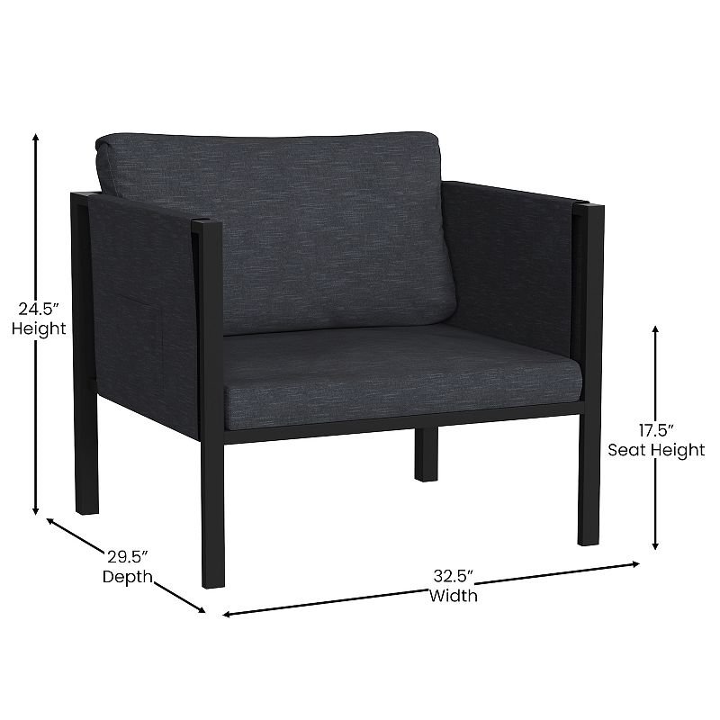 Flash Furniture Indoor / Outdoor Patio Arm Chair