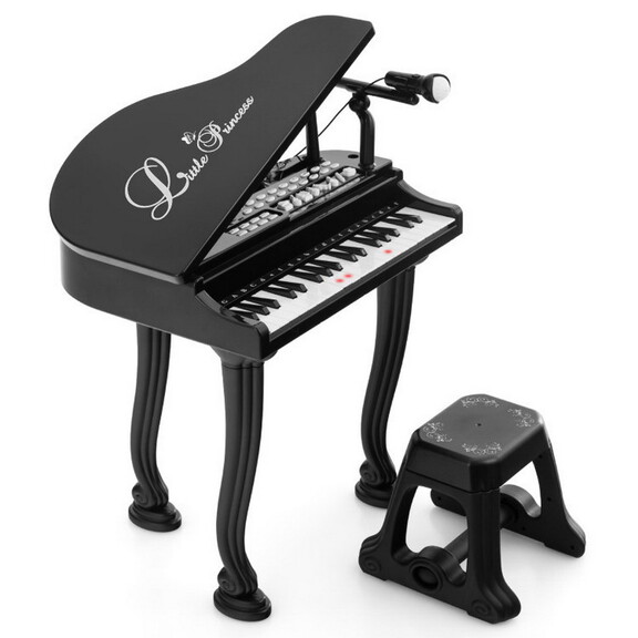 Costway 37 Keys Kids Piano Keyboard with Stool and...