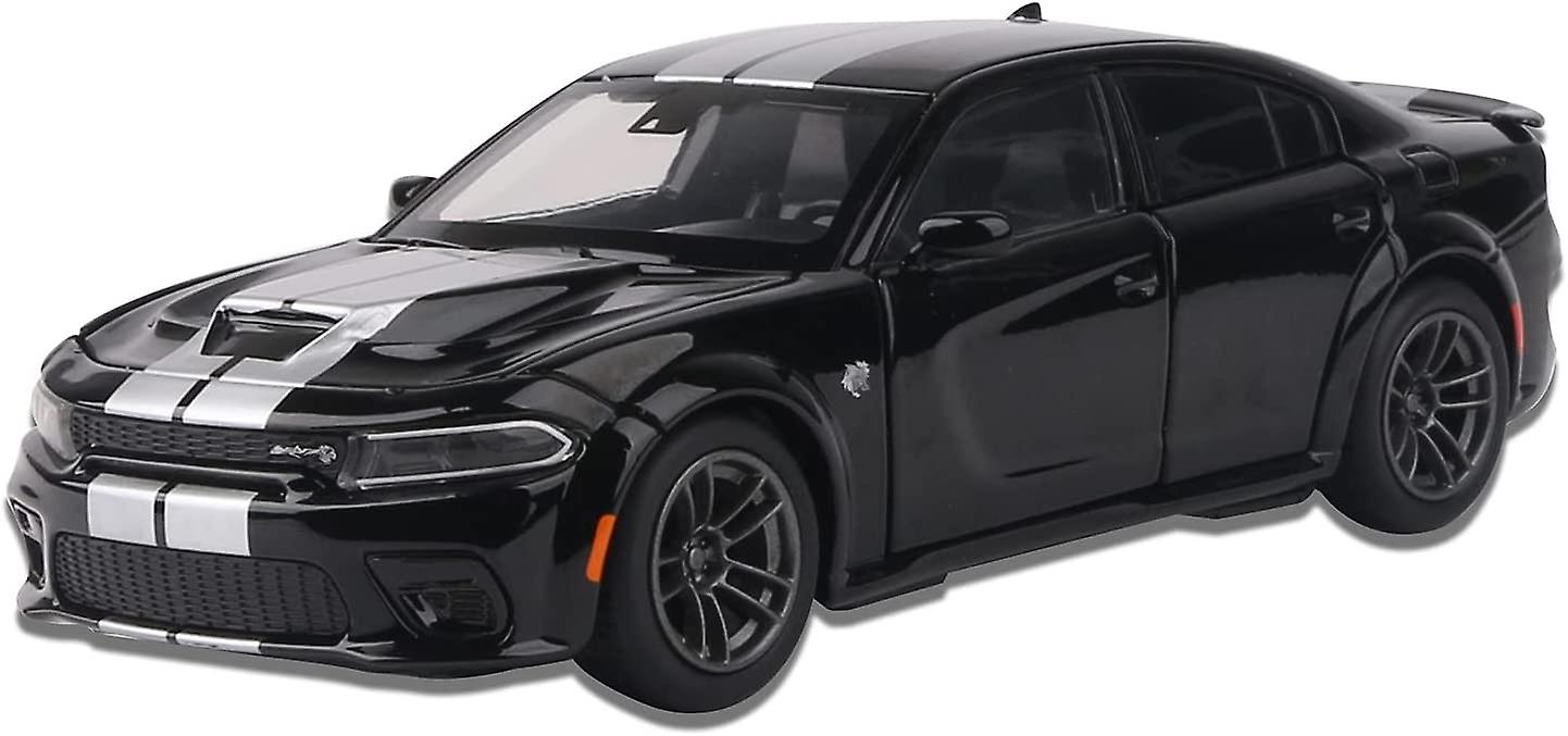 Speed And Ares Doodge Hel1 Car 1:32 Scale Alloy Toy Car Diecast Model Decorative，steering Suspension，mini Vehicles Toys For Kids，boyfriend Gift Black