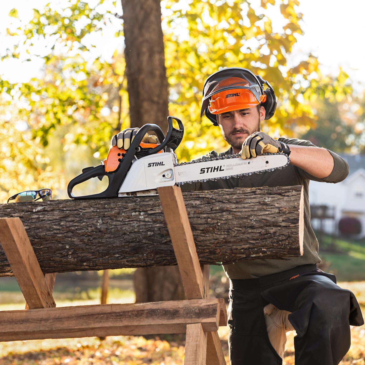 STIHL MS 171 16 in. 31.8 cc Gas Chainsaw